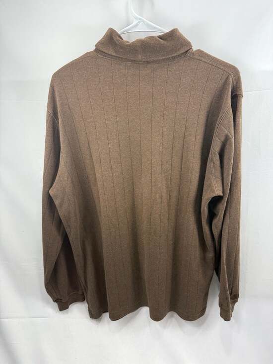 Vintage Brooks Brothers 100% Cotton Ribbed Turtleneck Sweater Shirt Collection M - Picture 12 of 15